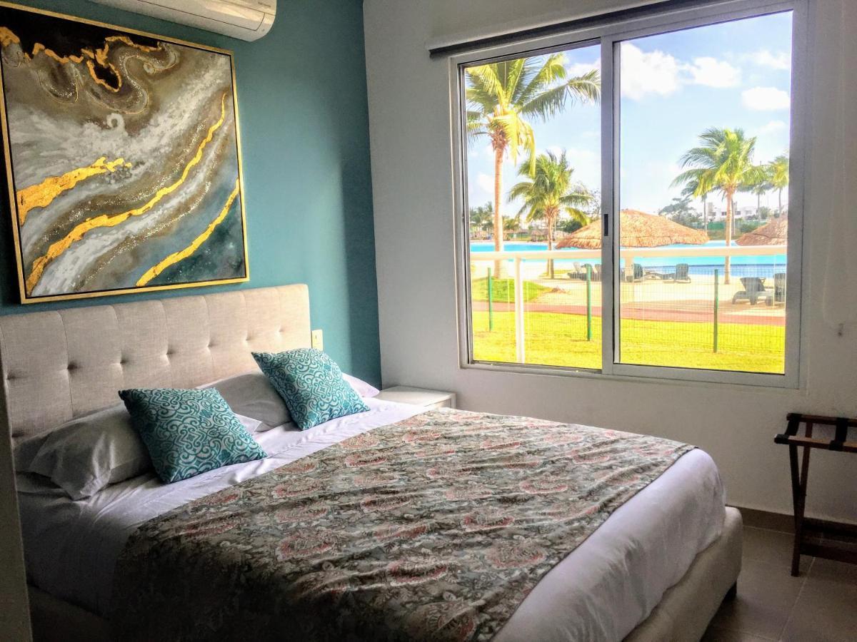 Escape Al Caribe Con Una Vista Impresionante En Pilarita'S Dream Lagoons Cancun Dış mekan fotoğraf