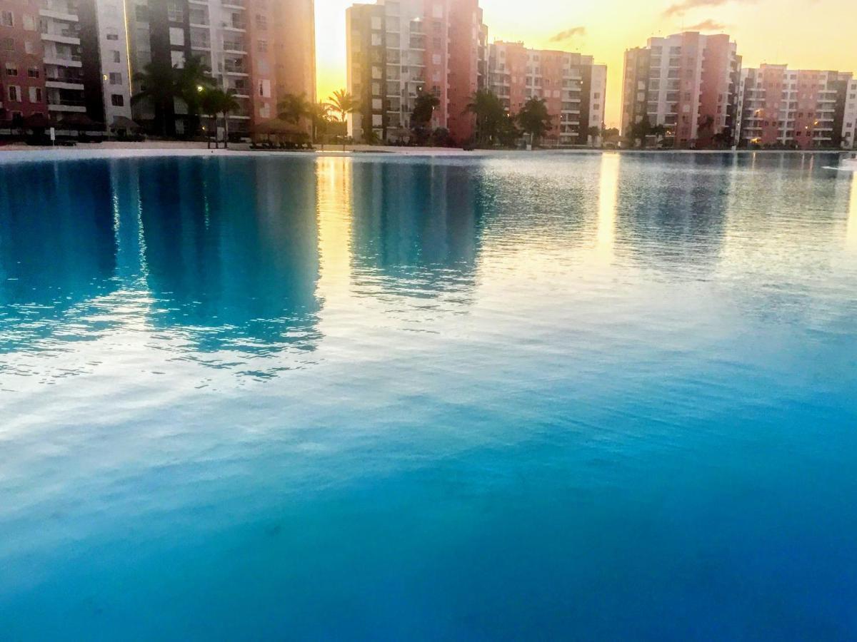 Escape Al Caribe Con Una Vista Impresionante En Pilarita'S Dream Lagoons Cancun Dış mekan fotoğraf