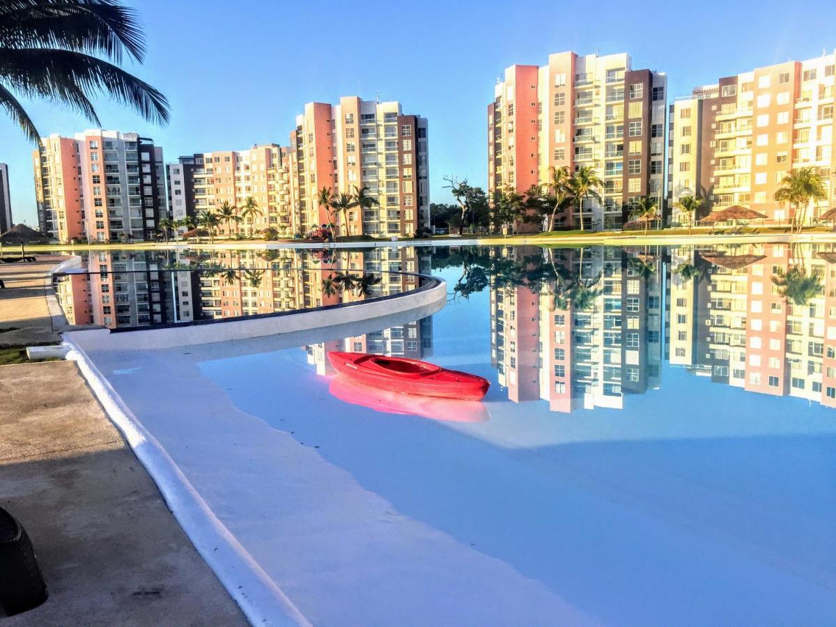 Escape Al Caribe Con Una Vista Impresionante En Pilarita'S Dream Lagoons Cancun Dış mekan fotoğraf