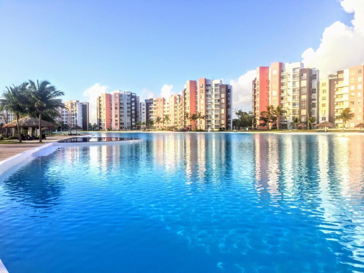 Escape Al Caribe Con Una Vista Impresionante En Pilarita'S Dream Lagoons Cancun Dış mekan fotoğraf