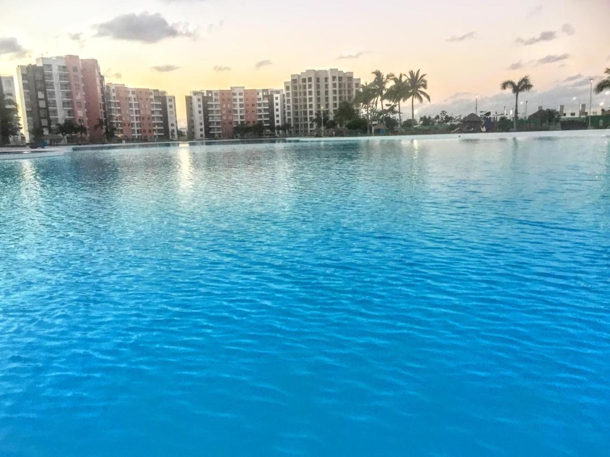Escape Al Caribe Con Una Vista Impresionante En Pilarita'S Dream Lagoons Cancun Dış mekan fotoğraf