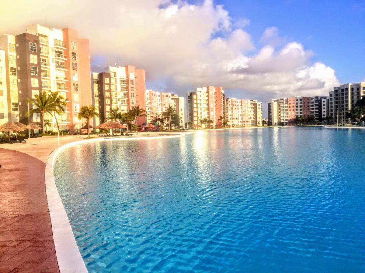 Escape Al Caribe Con Una Vista Impresionante En Pilarita'S Dream Lagoons Cancun Dış mekan fotoğraf