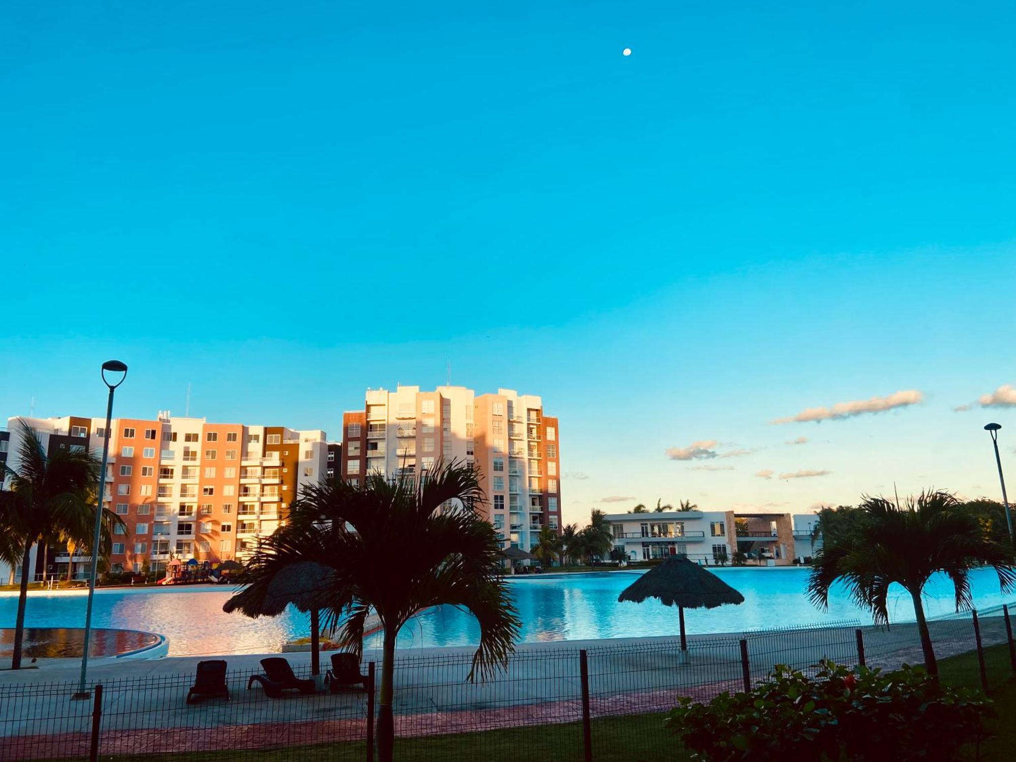 Escape Al Caribe Con Una Vista Impresionante En Pilarita'S Dream Lagoons Cancun Dış mekan fotoğraf