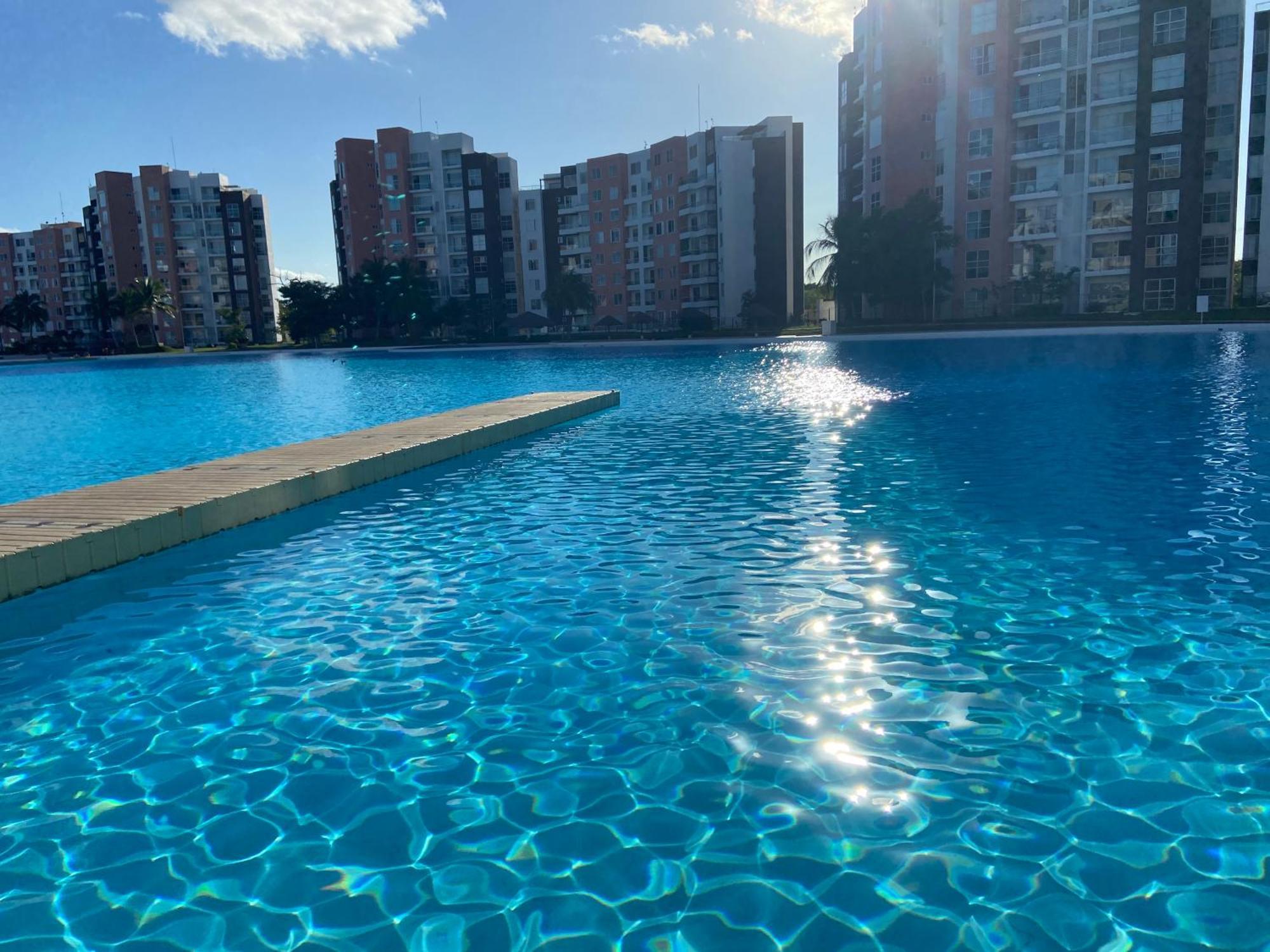Escape Al Caribe Con Una Vista Impresionante En Pilarita'S Dream Lagoons Cancun Dış mekan fotoğraf